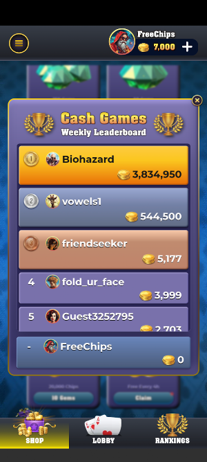 Axes Full Poker Screenshot 2