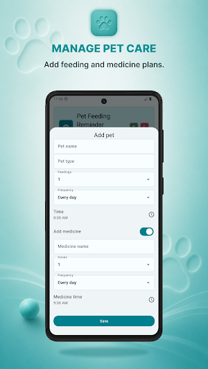 Pet Feeding Reminder Screenshot 3