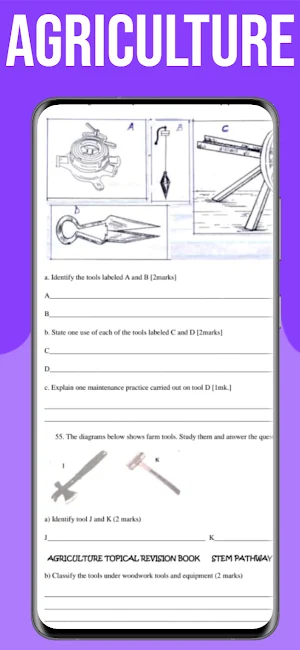 Grade 10 Agriculture CBC Exams Screenshot 1