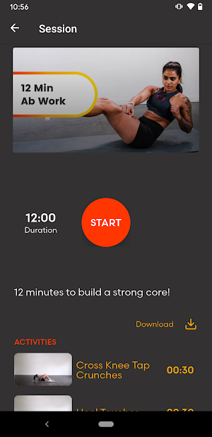 Purpose Fitness Screenshot 1