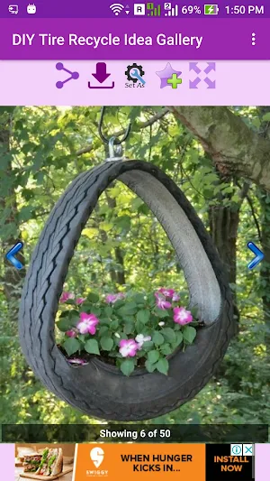 DIY Tire Recycle Idea Gallery Screenshot 3
