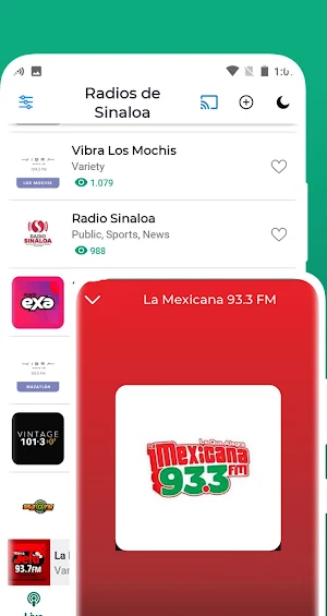 Radios de Sinaloa Screenshot 2
