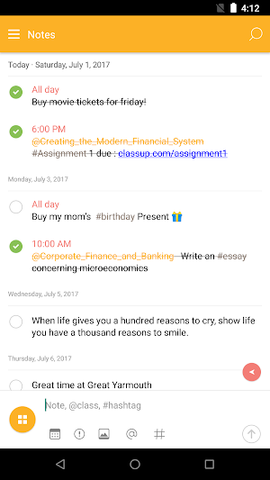 ClassUp screenshot 2