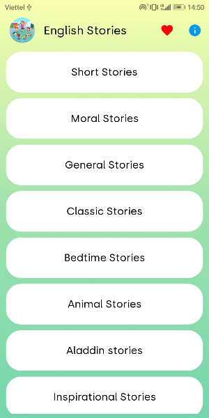 English Stories Screenshot 0