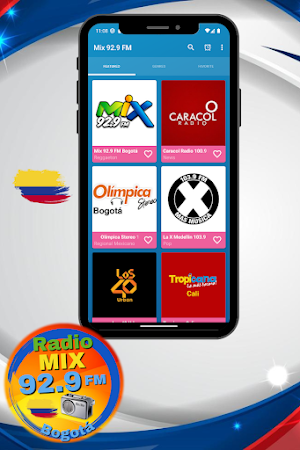 Mix 92.9 FM Bogotá Screenshot 1