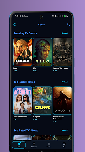 Casle: Movies & TV Screenshot 3