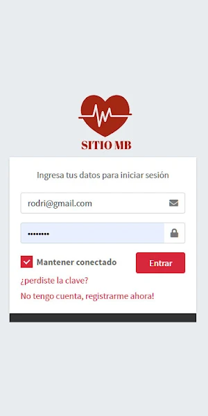 Sitio de Entrenamiento Screenshot 0