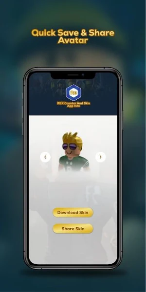 RBX Counter and Skin App Info Screenshot 3