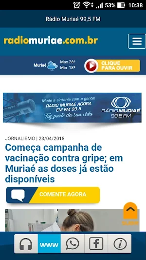 Muriaé FM Screenshot 2