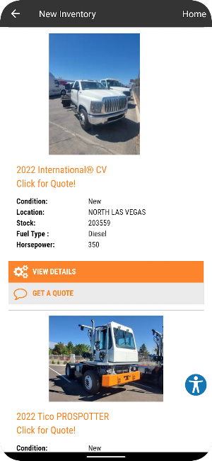 McCandless Truck Center Screenshot 2