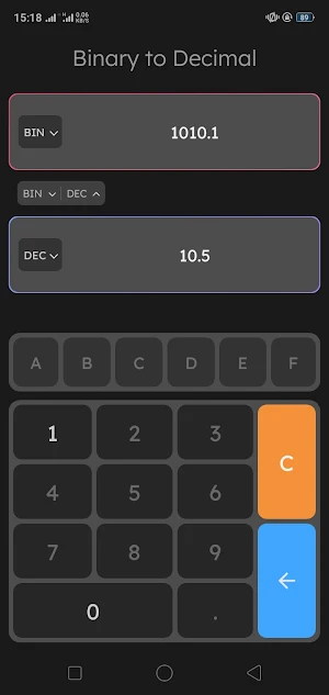Number System Converter Screenshot 1