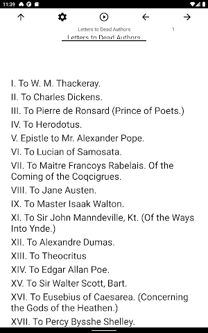 Book, Letters to Dead Authors Screenshot 2