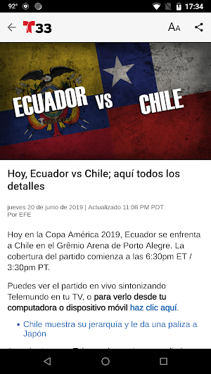 Telemundo 33 Screenshot 1