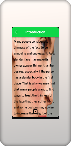 Causes Of a Thin Face Screenshot 1
