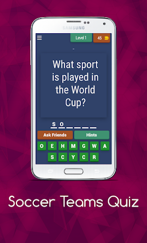 Soccer Teams Quiz Screenshot 0