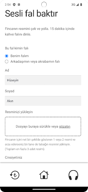 Az Şekerli - Sesli Kahve Falı Screenshot 2