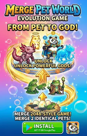 Merge Pet World: Evolution Screenshot 1