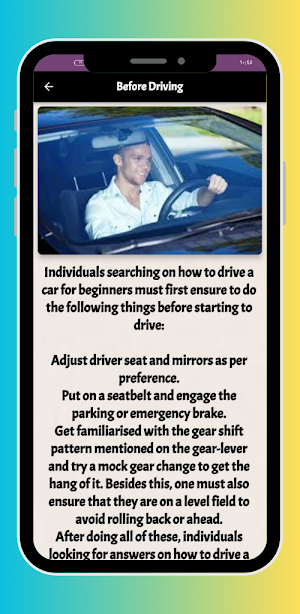 Basics of learning to drive Screenshot 0