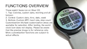 Mixed color Function Wear OS Screenshot 2