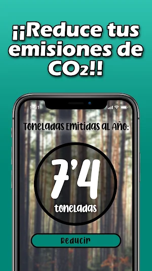 CO2 Reducer - Reduce your carb Screenshot 1