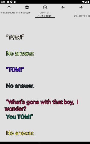 Book, The Adventures of Tom Sa Screenshot 3