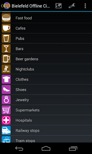 Bielefeld Offline City Map Screenshot 2