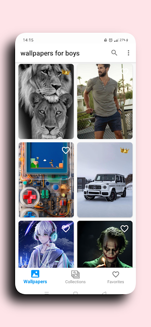 wallpapers for boys Screenshot 2