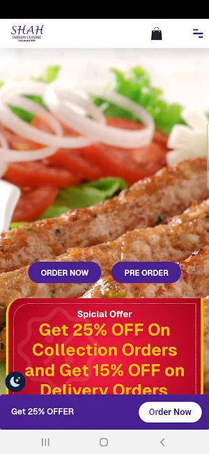 shahindiancuisine Screenshot 1