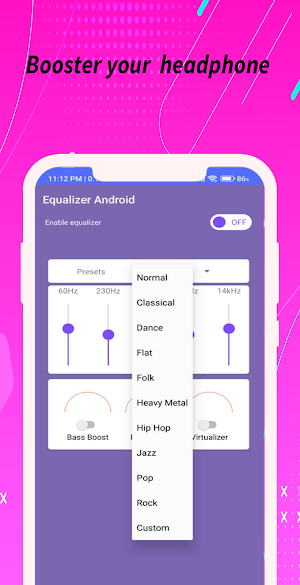 speaker Booster Equalizer Screenshot 2