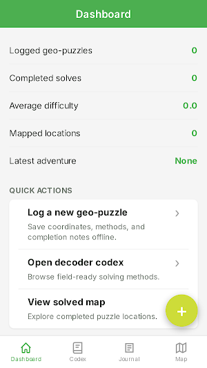 GeoCache Codex Screenshot 0