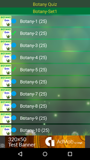 Botany Quiz! Screenshot 1