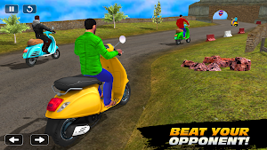 Indian Bike Game 3D Scooty Pro Screenshot 0