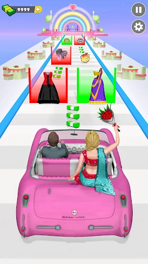 Indian Bride Race Wedding Game Screenshot 2