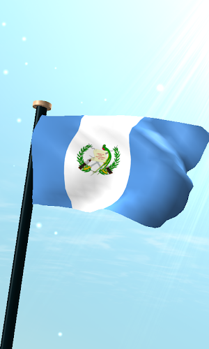 Guatemala Flag 3D Free Screenshot 0