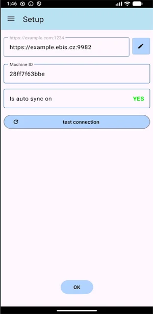 EBIS EISS Mobile Reader Screenshot 3