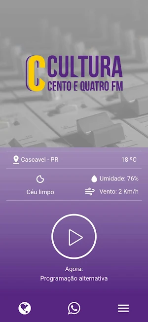 Rádio Cultura 104 FM Screenshot 1