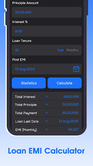 CashLoan - Loan EMI Calculator Screenshot 0