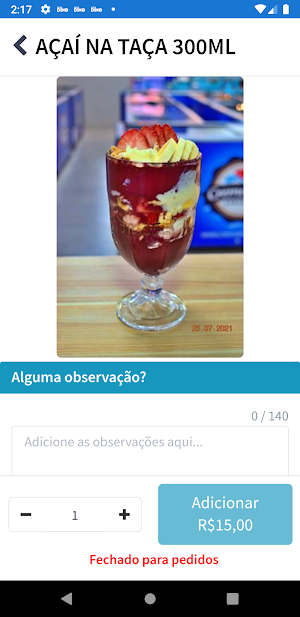 Cremofood Screenshot 1