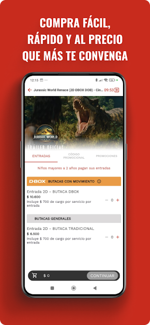 Cinemark Chile Screenshot 1