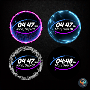 Pulsar Glow Watch Face Screenshot 2