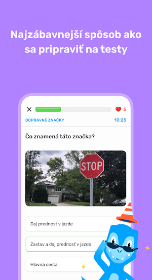 Autosaurus - Testy na vodičák Screenshot 0