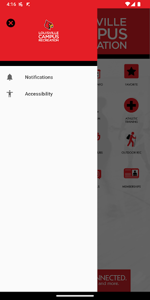 Louisville Campus Rec Screenshot 2