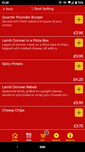Royston Best Grill & Pizza Screenshot 2