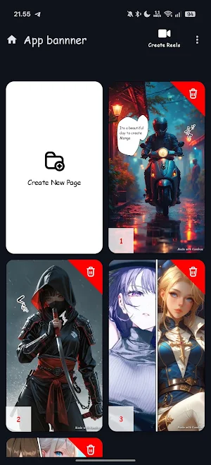 Komikus: Comic & Manga Maker Screenshot 1