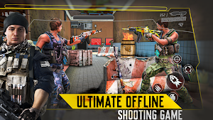 War Games Offline - Gun Games Screenshot 0