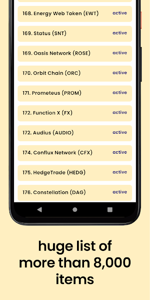 CryptoDex Screenshot 1