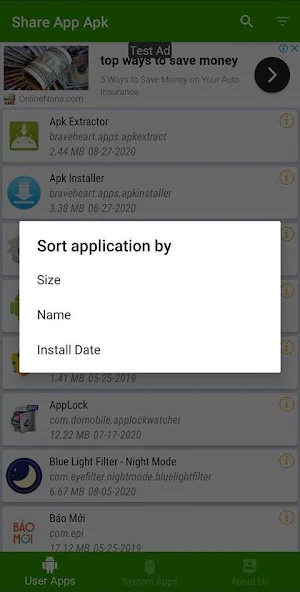 Share Apps Screenshot 2