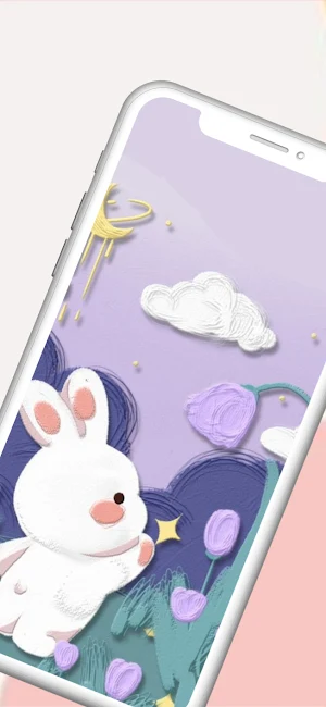 SnowballandRabbit Wallpaper 4K Screenshot 3