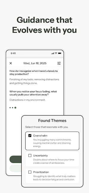 Ponder: AI Journal & Wellness Screenshot 1
