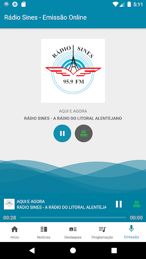 Rádio Sines Screenshot 3